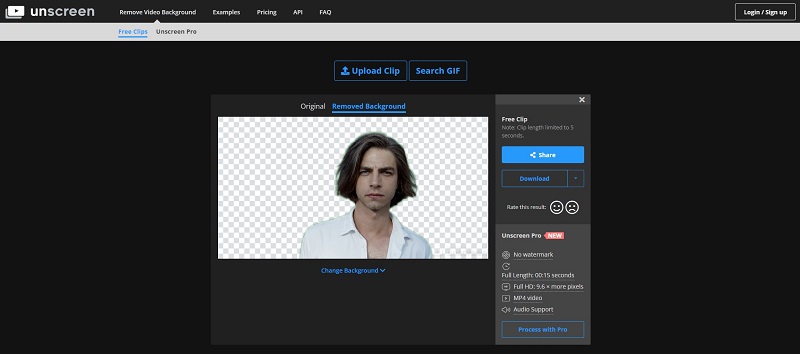 動画背景 切り抜き サイト-unscreen